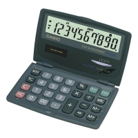 CASIO SL-210TE POCK CALC 10 DIGITS BLK