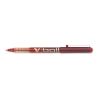 PILOT V-BALL R/BALL 0.7MM RED