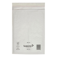 MAIL LITE WHITE POSTAL BAGS 180 X 260MM (7 1/10 X 10INCH) - BOX OF 100