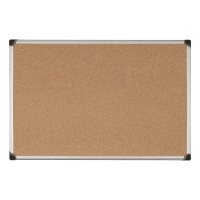 Aluminium Framed Cork Notice Board 900Mm X 1200Mm