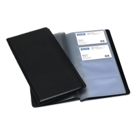 Black Business Card Holder - 96 Card Capacity