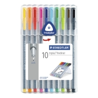 WLLT10 STAEDTLER 334 TRIPLUS F/LINER ASS