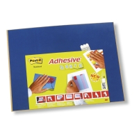 3M Post-It Adhesive Memo Notice Board Blue 585X460Mm