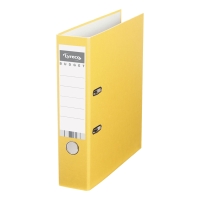 Lyreco Budget Polypropylene Yellow A4 Upright Lever Arch File