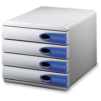 Allura 5206 4-drawer unit blue