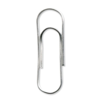 LYRECO PAPER CLIPS 32MM ROUNDED - BOX OF 100