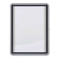 NOBO EXTERNAL GLAZED CASE 9 X A4 1000 X 750 X 45MM WITH METAL BACKING