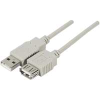 USB2.0 CABLE MALE TO FEMALE 2M