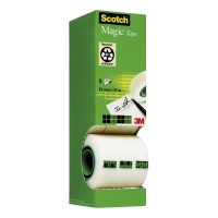 Scotch Magic Tape 19Mmx33M - Pack Of 8 (Includes 1 Free Roll)