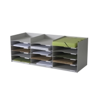 PAPERFLOW STACKABLE HORIZ ORGANIZER 86CM