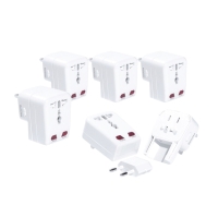 UNIVERSAL ADAPTOR PLUGS 150 COUNTRIES - PACK OF 5