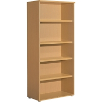 BURONOMIC BOOKCASE 4 SHELVES BEECH