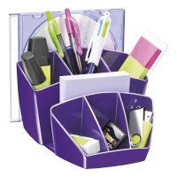 CEP GLOSS DESKTOP ORGANISER PURPLE