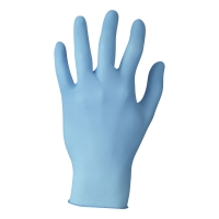 ANSELL VERSATOUCH 92-200 NITRILE GLOVES BLUE SIZE 7 - BOX OF 100