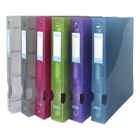 HAWAI 4-RING BINDERS 40MM ASSORTED COLOURS - PACK OF 6