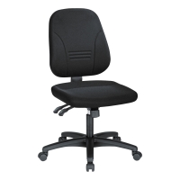 INTERSTUHL YOUNICO 1402 ASYNCHRONE CHAIR MEDIUM BACK BLACK