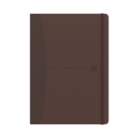 OXFORD OFFICE SIGNATURE NOTEBOOK A5 SQUARED 5X5 BRW