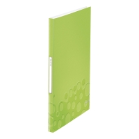 LEITZ WOW DISPLAY BOOK POLYPROPYLENE 40 POCKET A4 GREEN