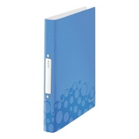 LEITZ 4257 WOW 2-RING BINDER BLUE