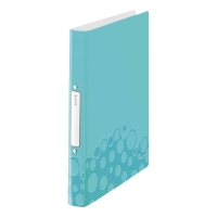 LEITZ 4257 WOW 2-RING BINDER ICE BLEU