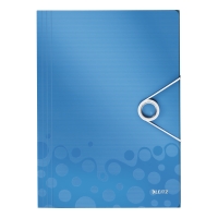 LEITZ 4599 WOW 3 FLAP FOLDER BLUE