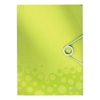 LEITZ 4599 WOW 3 FLAP FOLDER GREEN