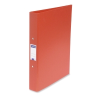 Lyreco Red A4 2 O-Ring Binder 25Mm Spine - Box Of 10