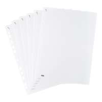 Oxford Quick’In Punched Pockets Glass Clear - Box of 500