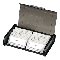 EXACOMPTA TOPLINE B/CARD HOLDER 400CARDS