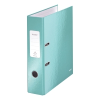 LEITZ WOW LEVER ARCH FILE ICE BLUE