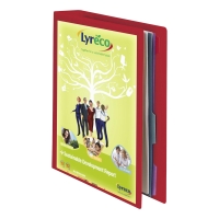 Esselte A4 Red 4D-Ring Presentation Binder 30Mm