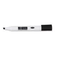 Lyreco Chisel Tip Black Whiteboard Markers