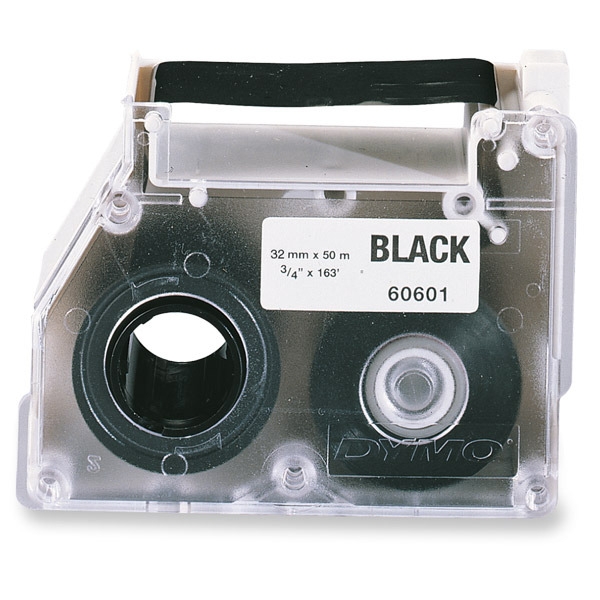DYMO PC10 TAPE 32MM BLACK