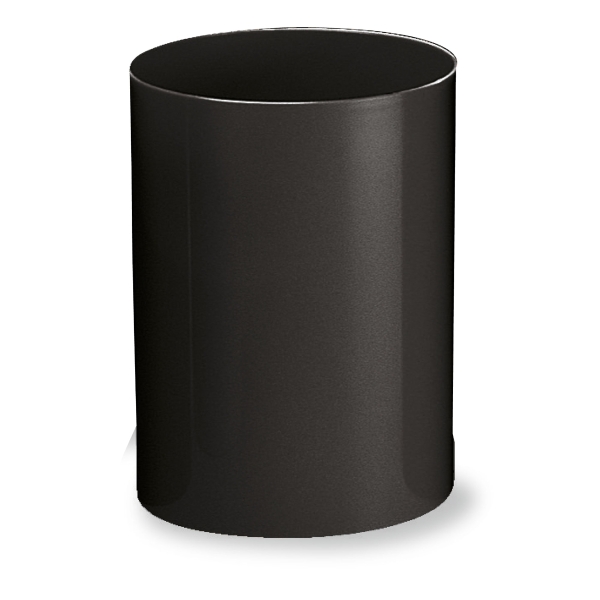 Papelera 16 l color negro  CEP  Dimensiones:    335mm alto x 260mm diámetro
