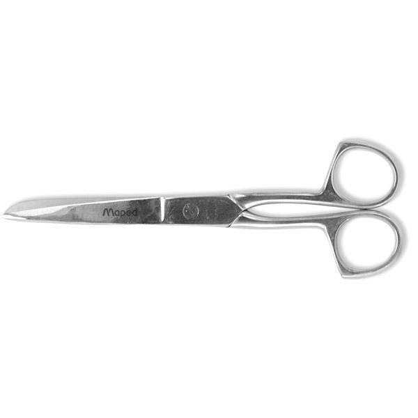 MAPED POINTED END METAL SCISSORS SYMETRICAL 21CM