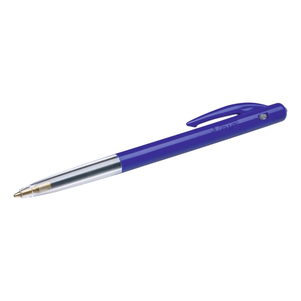 Bic M10 stylo à bille rétractable moyenne bleu