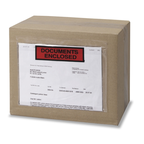 DOCUMENT ENCLOSED ENVELOPE PRINTED 225X122 - PACK OF 1000