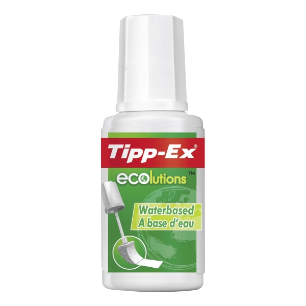 TIPPEX AQUA CORRECTION FLUID 20ML WH