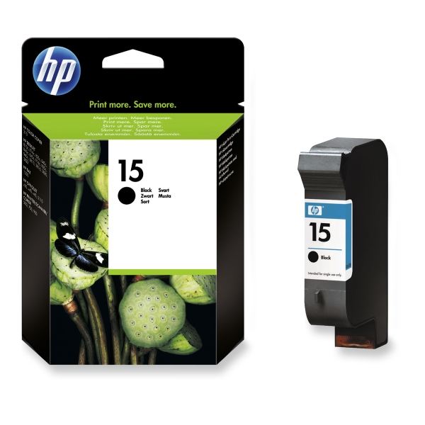HP C6615D ink cartridge nr.15 black [25ml]