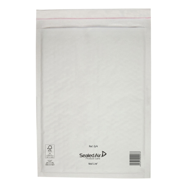 Mail Lite air bubble envelopes 240x330mm white - box of 50