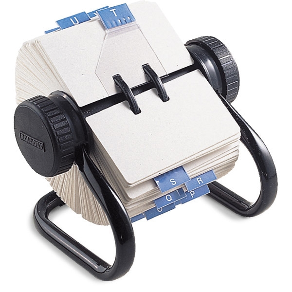 Rolodex card holder for 500 cards 57x102mm