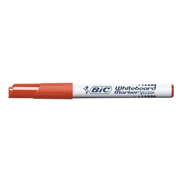 Bic Velleda 1741 niet-permanente marker ronde punt rood