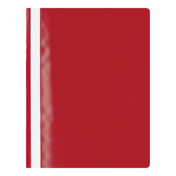 Economy A4 Red Project Files - Pack Of 25