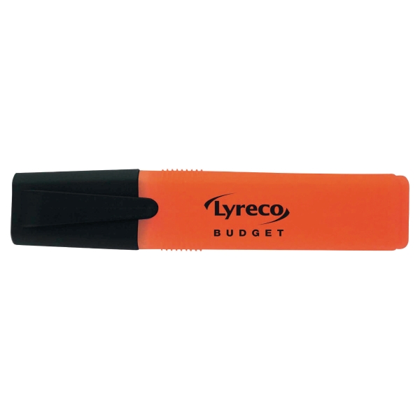 Lyreco Budget Highlighters Orange - Pack Of 10