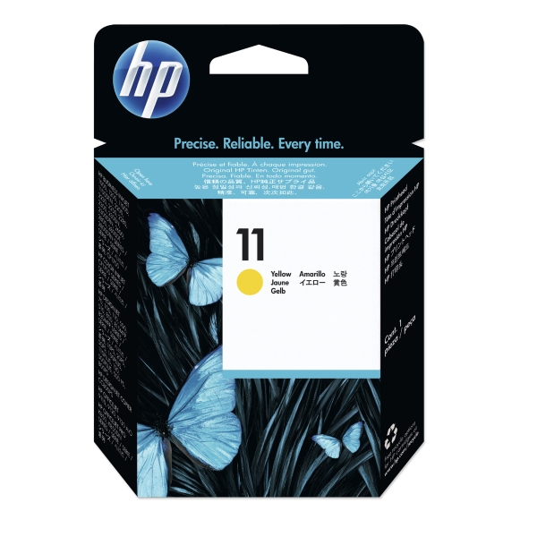 Cabezal de tinta HP 11 amarillo C4813A para Business Inkjet 1000/2200/2300