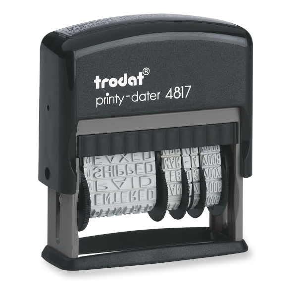 TRODAT PRINTY 4817 DIAL A PHRASE DATER POL