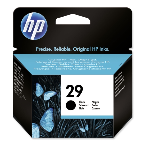 HP 29 INKJET CARTRIDGE 51629A BLACK