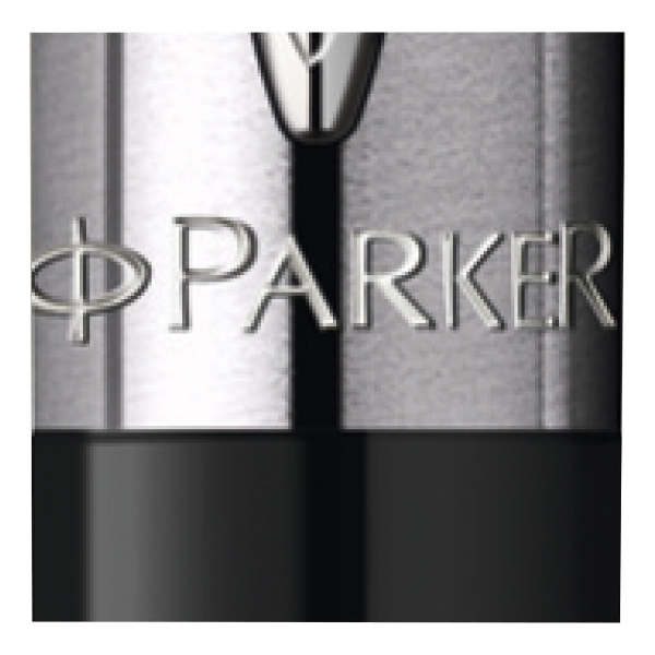 Parker Jotter écriture luxe stylo à bille bleu corps noir/acier + gift box