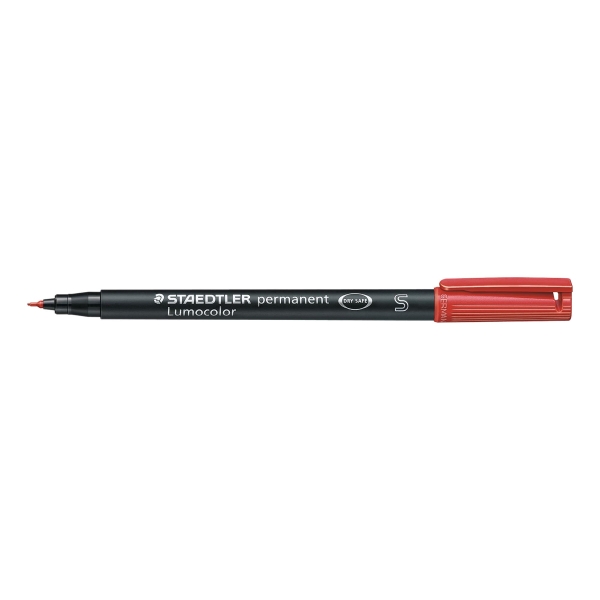 Staedtler 313 OHPen S permanente stift rood