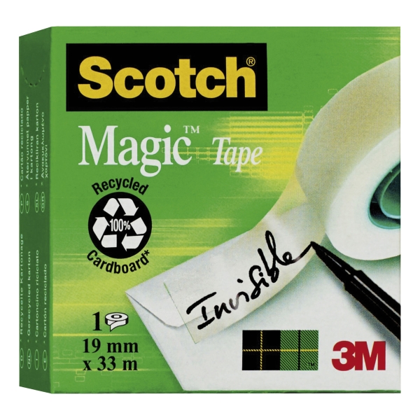 Scotch Magic Sticky Tape - 19Mm X 33M Roll